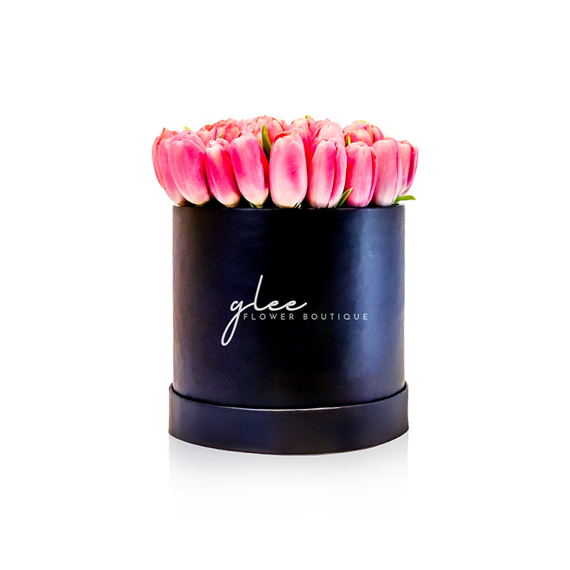 Medium Box of Tulips (Black box/White box)