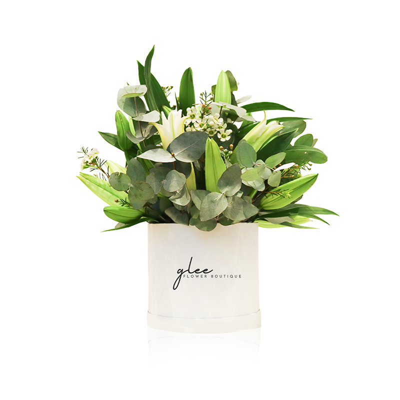 Medium Box of Roses (Black box/White box)