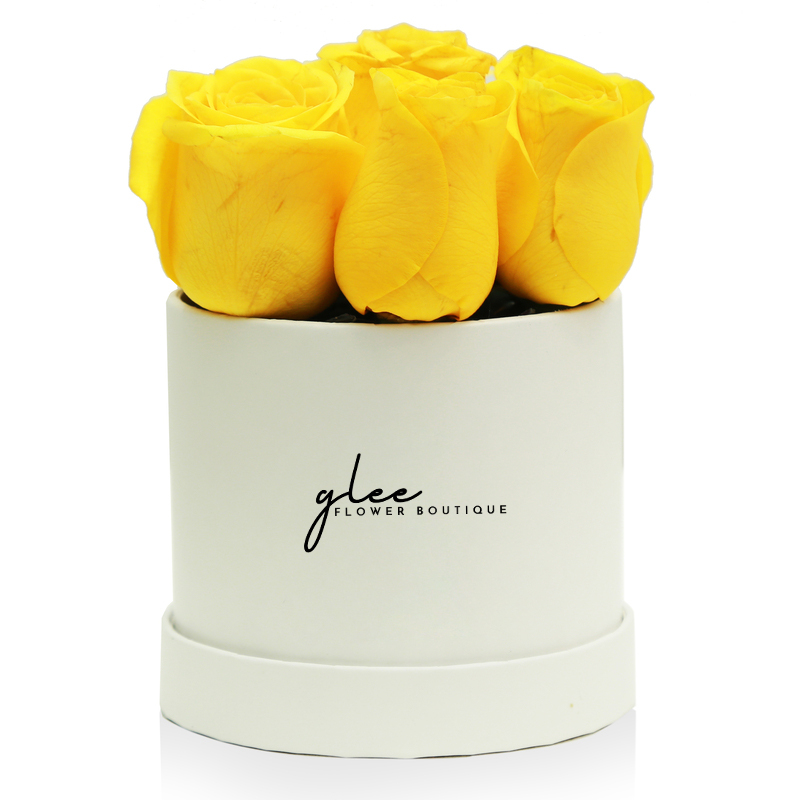 Mini Box of Roses (Black box/White box)